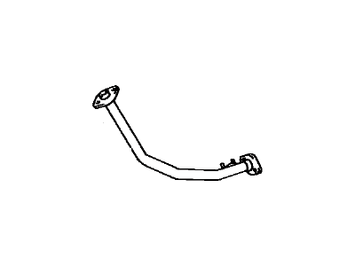 Toyota 17402-61010 Front Exhaust Pipe Assembly