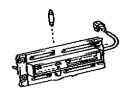 Toyota 81930-90A15 Lamp Assembly, Heater Control Indicator