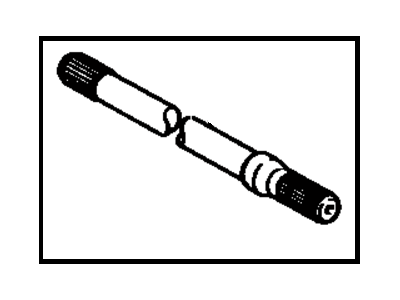 Toyota 43412-60050 Front Axle Shaft, Inner Lh