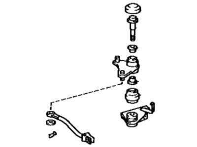 Toyota 42560-60011 Link Assembly, Differential Lock Cable