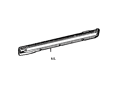 Toyota 61401-90A02 Panel, Rocker, Outer RH