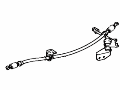 Toyota 42550-60010 Cable Assembly, Differential Lock, Rear