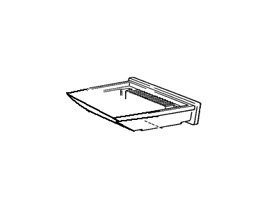 1989 Toyota Land Cruiser Ashtray - 74102-90A01