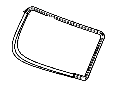 Toyota 56121-90A05 Weatherstrip, Windshield