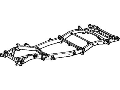 Toyota 51002-60432 Frame Sub-Assembly