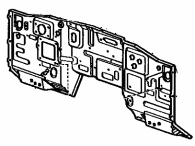 Toyota 55016-90A75 Panel Sub-Assembly, Dash