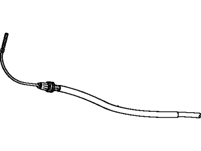 Toyota 46410-60101 Cable Assembly, Parking Brake