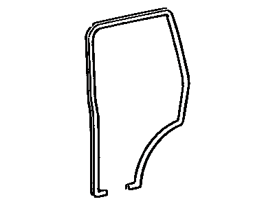 1995 Toyota Pickup Door Seal - 62334-89102-03