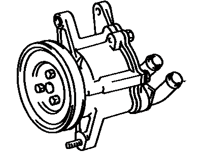 Toyota Land Cruiser Air Injection Pump - 17610-61040