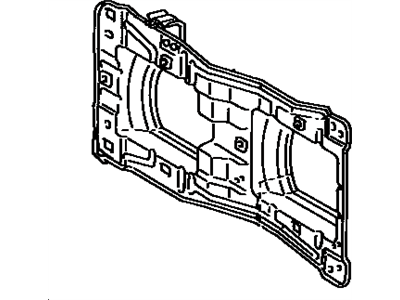 Toyota 81105-90A27 Passenger Side Headlamp Housing Sub-Assembly