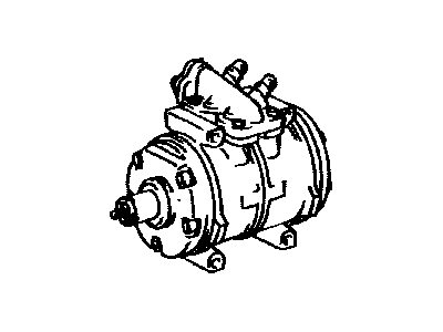 Toyota Land Cruiser A/C Compressor - 88320-60151