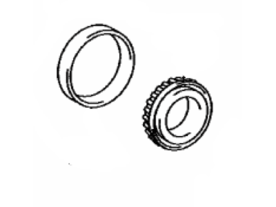 Toyota 90366-A0064 Bearing, TAPERED ROL