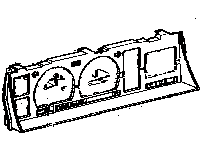 Toyota 83133-22410 Cover, Combination Meter