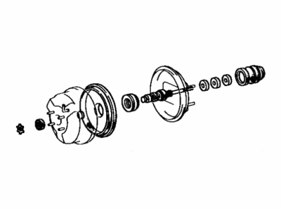 1984 Toyota Cressida Brake Booster - 04443-22240