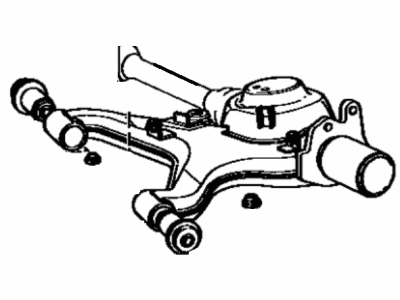 Toyota 48707-22900 Arm Sub-Assy, Rear Suspension, LH