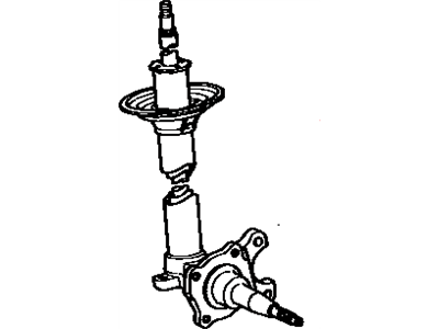 Toyota 48510-22150 Shock Absorber Assembly Front Right