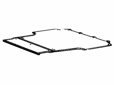 Toyota 58387-91601-01 Set Plate, Rear Floor Carpet