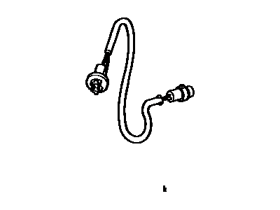 Toyota 81615-22080 Socket And Wire, Parking And Clearance Lamp