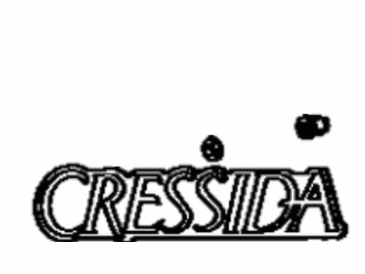 1982 Toyota Cressida Emblem - 75441-22080