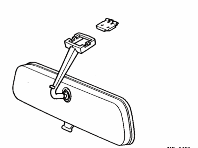 Toyota 87810-22170-04 Inner Rear View Mirror Assembly