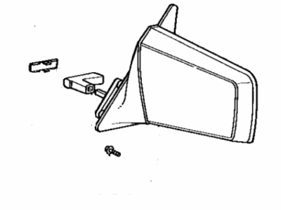 Toyota 87940-29686 Driver Side Mirror Assembly Outside Rear View