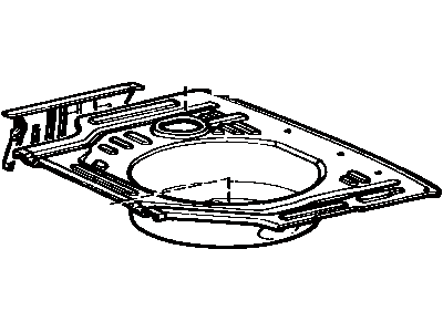 1984 Toyota Cressida Floor Pan - 58311-22090