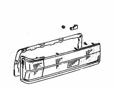 Toyota 81506-29245 Lamp Sub-Assy, Rear Combination, LH