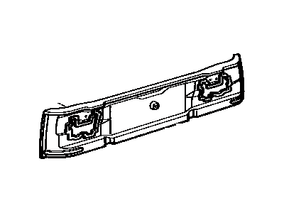 Toyota 64716-22130 Cover, Luggage Compartment, Rear Center