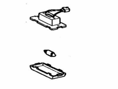 Toyota 81250-23010 Lamp Assembly, Room