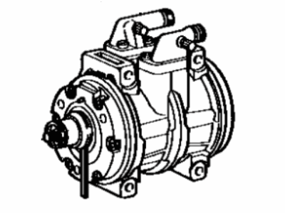 Toyota 88320-22250 Compressor Assembly, Cooler