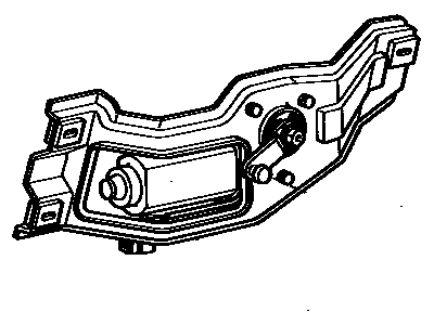 Toyota 85120-91601 Motor And Bracket Assembly, Rear WIPER