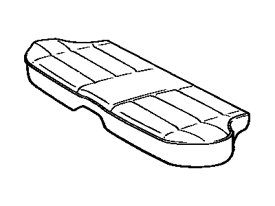 1982 Toyota Cressida Seat Cover - 71075-22542-02