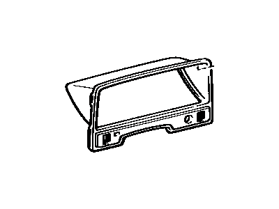 Toyota 55411-22180 Panel Sub-Assembly, Instrument Cluster Finish