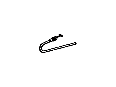 1984 Toyota Cressida Fuel Door Release Cable - 77030-91602