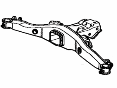 Toyota 51206-22020 Member Sub-Assembly, Rear Suspension