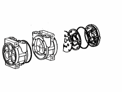 Toyota 88304-30300 Cylinder Sub-Assy, Cooler Compressor