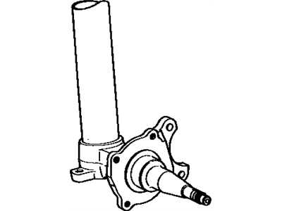 Toyota 48029-22040 Shell Sub-Assembly, W/Steering Knuckle, Left