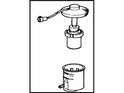 Toyota 47202-22150 Reservoir Set, Brake Master Cylinder