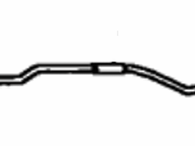 Toyota 47324-22160 Tube, Rear Brake