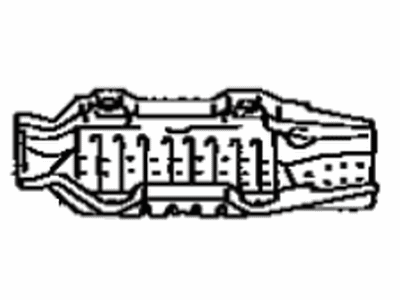 Toyota 18407-43010 Protector, Catalytic Converter