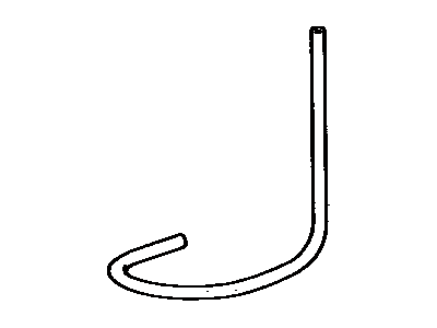 Toyota 90445-09003 Hose, Windshield Washer