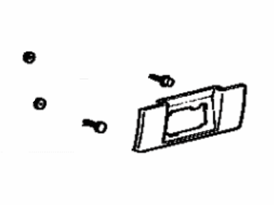 Toyota 76801-29025 Panel Sub-Assembly, Back Door Finish