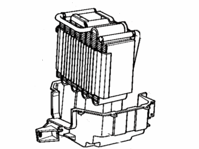 Toyota 88501-22140 EVAPORATOR Sub-Assembly, Cooler