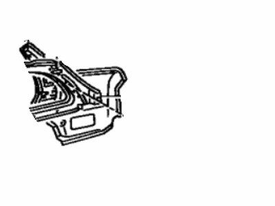 Toyota 61711-AA900 Panel, Roof Side, Outer RH