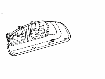 Toyota 83138-06010 Glass, Speedometer