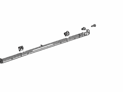 Toyota 75851-AA010 Moulding, Rocker Panel, RH