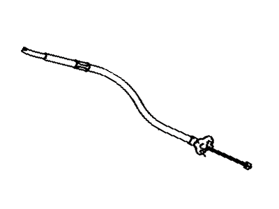 Toyota 46430-33041 Cable Assembly, Parking Brake