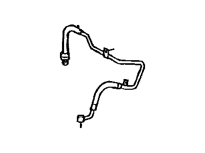 Toyota 16927-62020 Hose, Hydraulic Motor Pressure