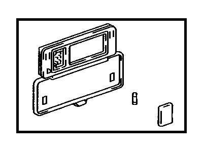 Toyota 81340-33060-B0 Lamp Assembly, Vanity