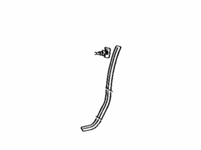 Toyota 67861-06010 Weatherstrip, Front Door, RH